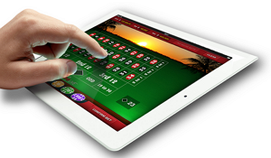 Play Casino on your tablet