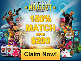 Lucky nugget casino bonus